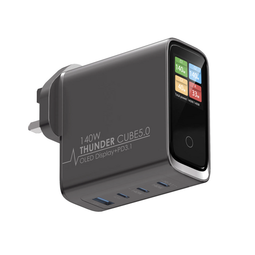 EGO 140W Thunder Cube 5 OLED Charger (LP-140W-3C1A-UE)