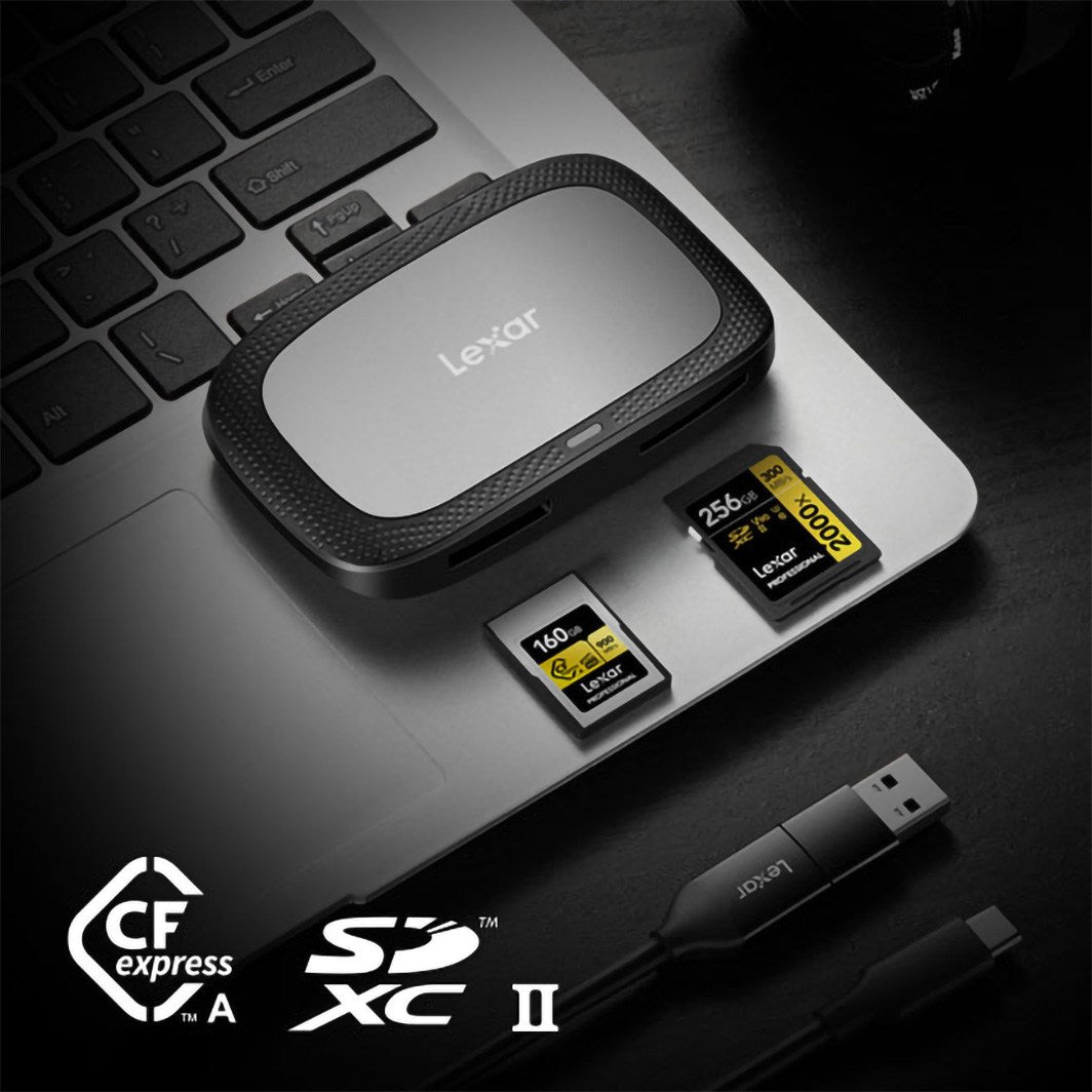 Lexar Professional Cfexpress Type A Usb3.2 GEN2 讀卡器 (LRW530U-RNBNG)