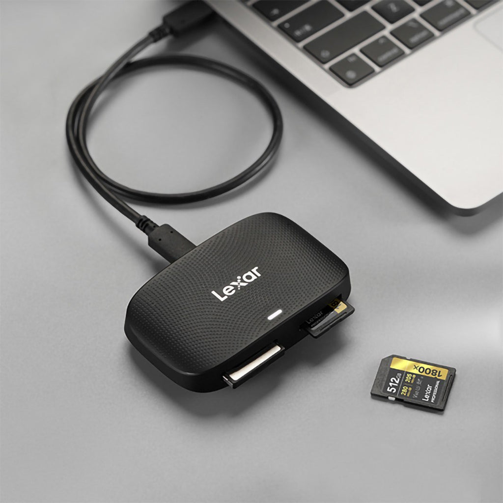 Lexar Professional CFexpress Type B / SD USB 3.2 Gen 2 讀卡器 (LRW520U-RNBNG)