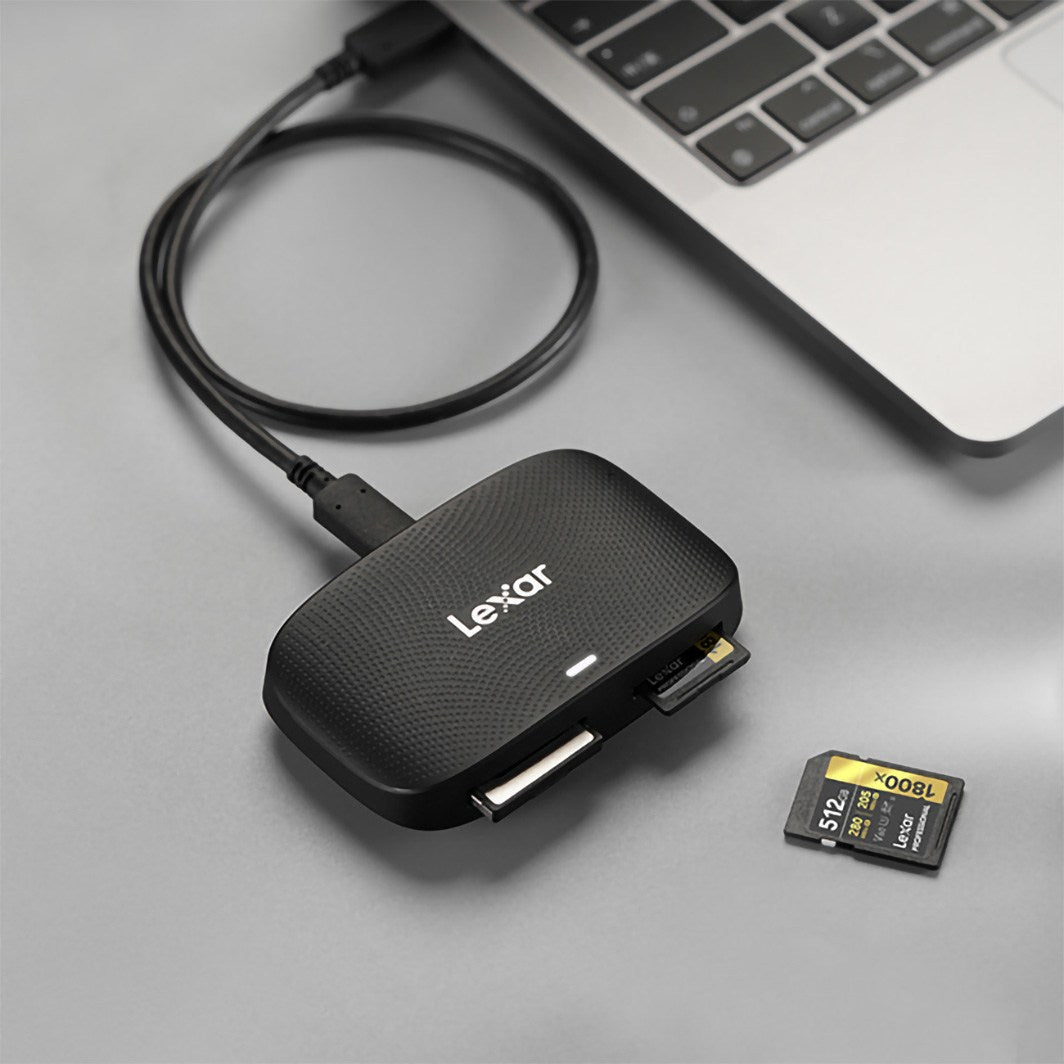 Lexar Professional CFexpress Type B / SD USB 3.2 Gen 2 讀卡器 (LRW520U-RNBNG)