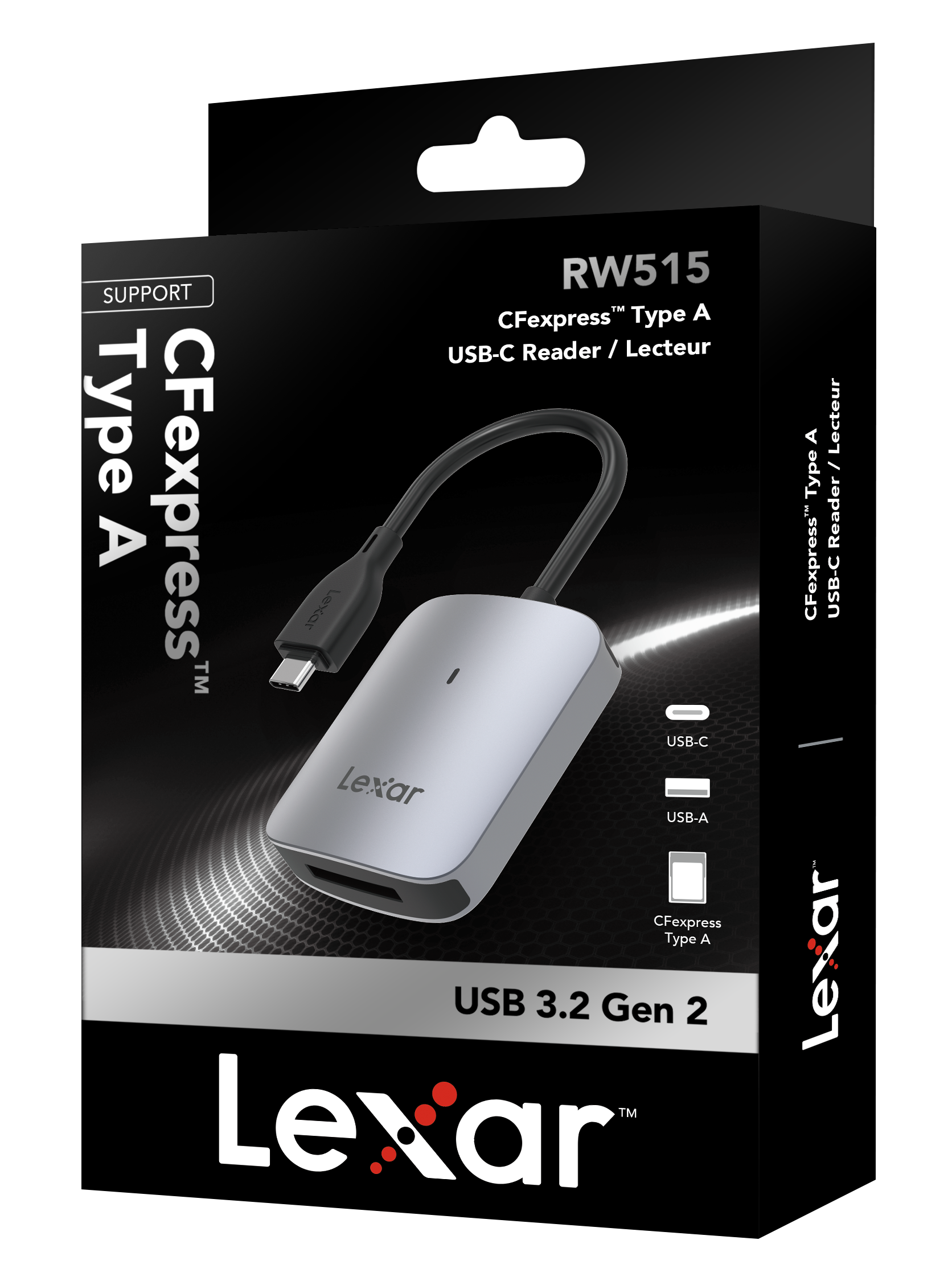 Lexar CFexpress Type A USB-C 3.2 讀卡器 (LRW515U-RNHNG)