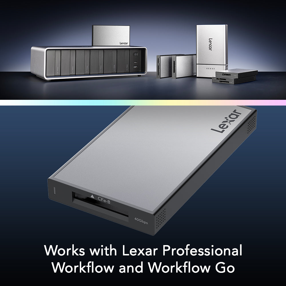 Lexar Professional Workflow CFexpress 4.0 Type B 讀卡器 (LPWF740N-6ANGL)