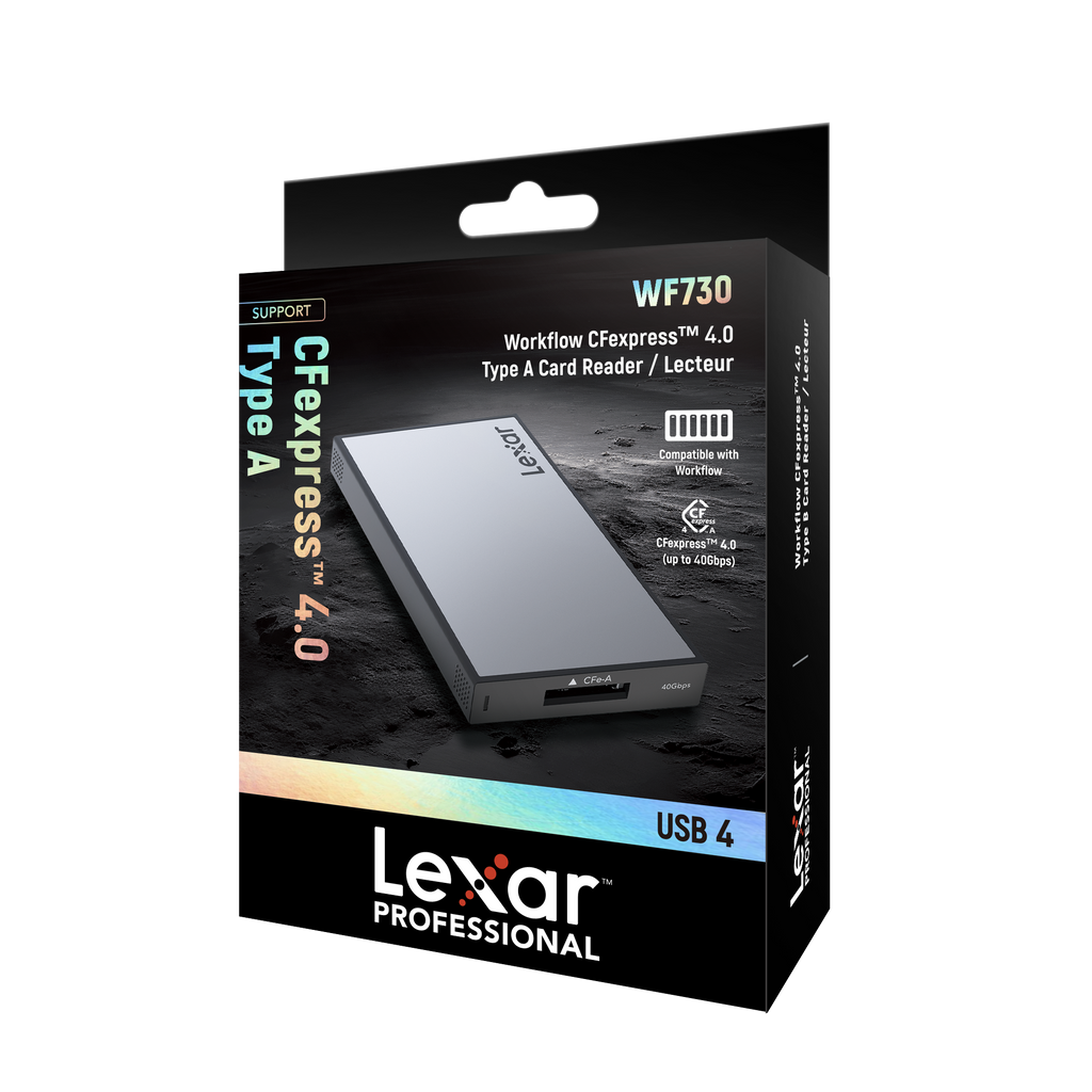 Lexar Professional Workflow CFexpress 4.0 Type A 讀卡器 (LPWF730N-5ANGL)