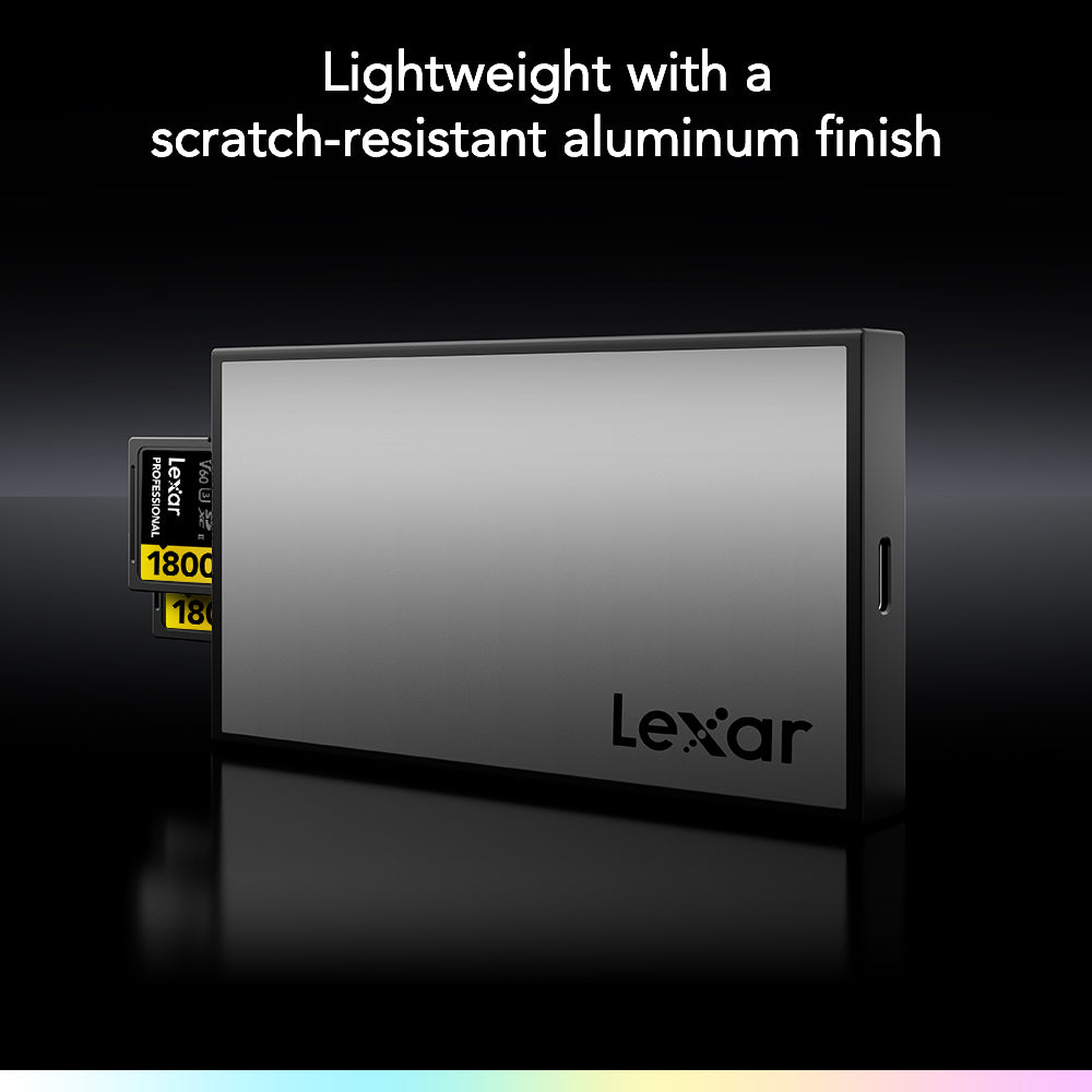 Lexar Professional Workflow DUAL SD UHS-II 讀卡器 (LPWF720N-4ANGL)