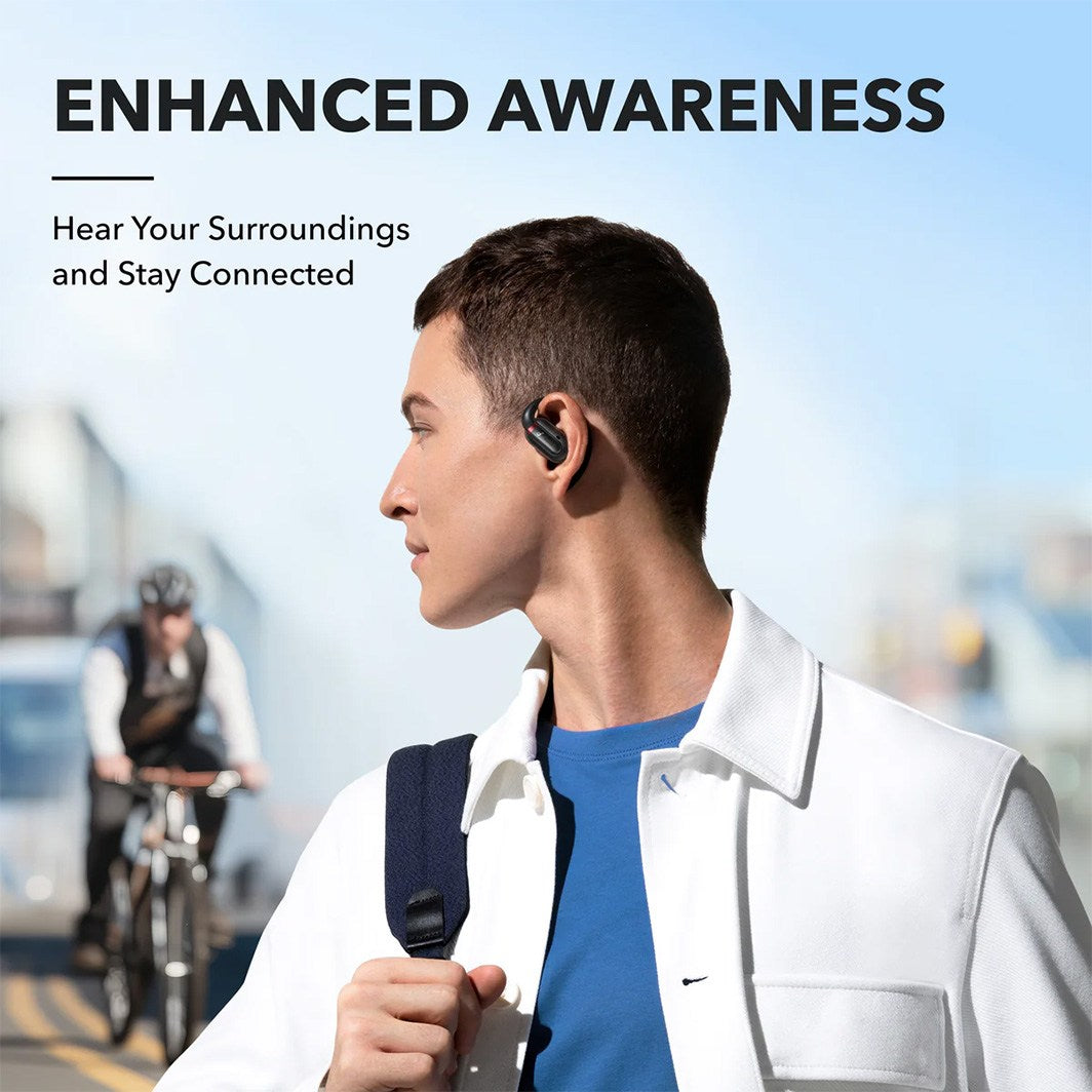 Soundcore V30i Open-Ear Earbuds 黑色 (A3873H11)