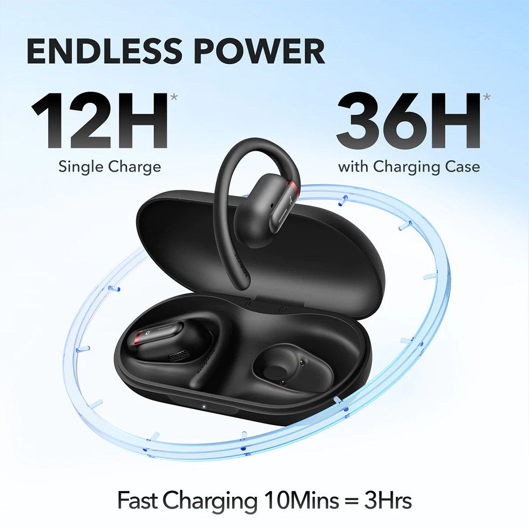 Soundcore V30i Open-Ear Earbuds 黑色 (A3873H11)