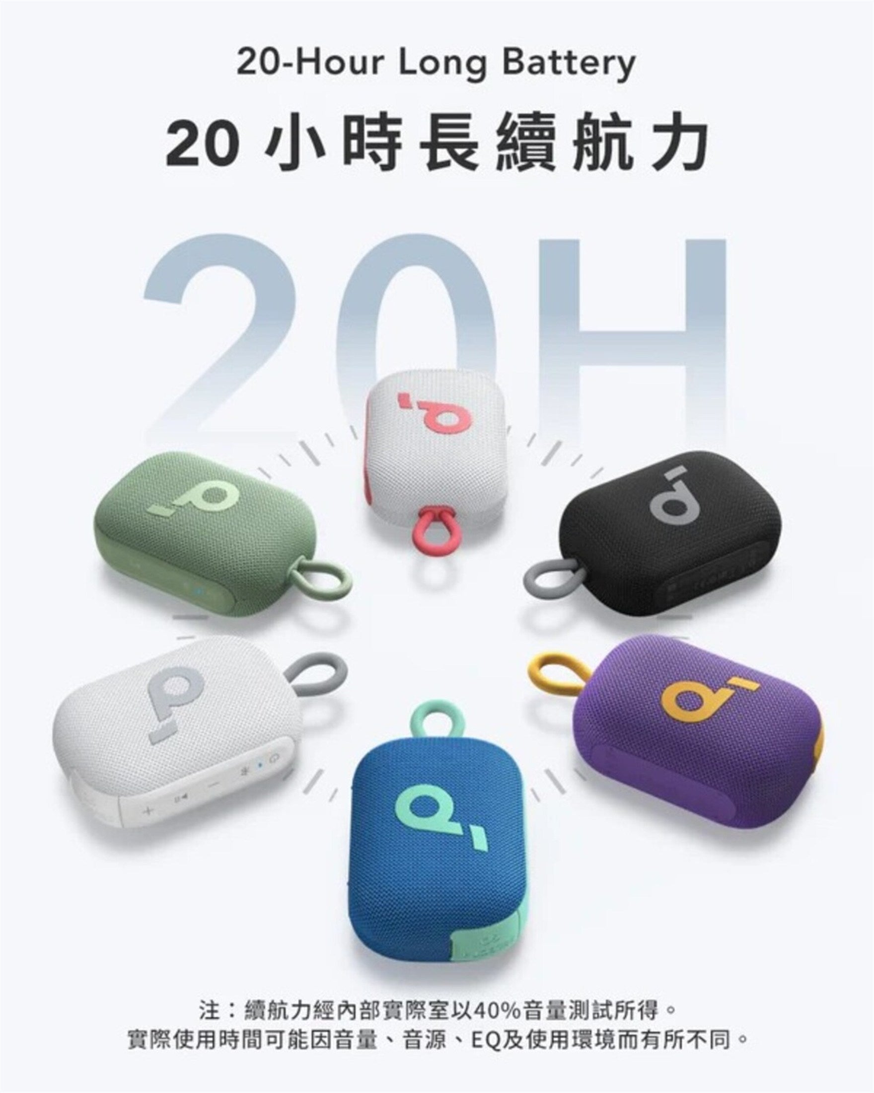 Soundcore Select 4 Go Bluetooth Speaker 紫色 (A31X11Q1)