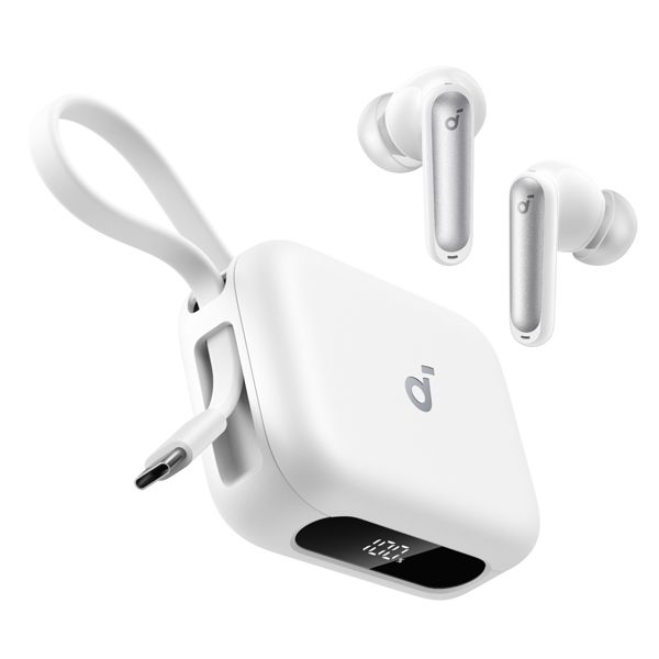Soundcore P41i Wireless Earbuds with Portable Phone Charger 白色 (A3937H21)