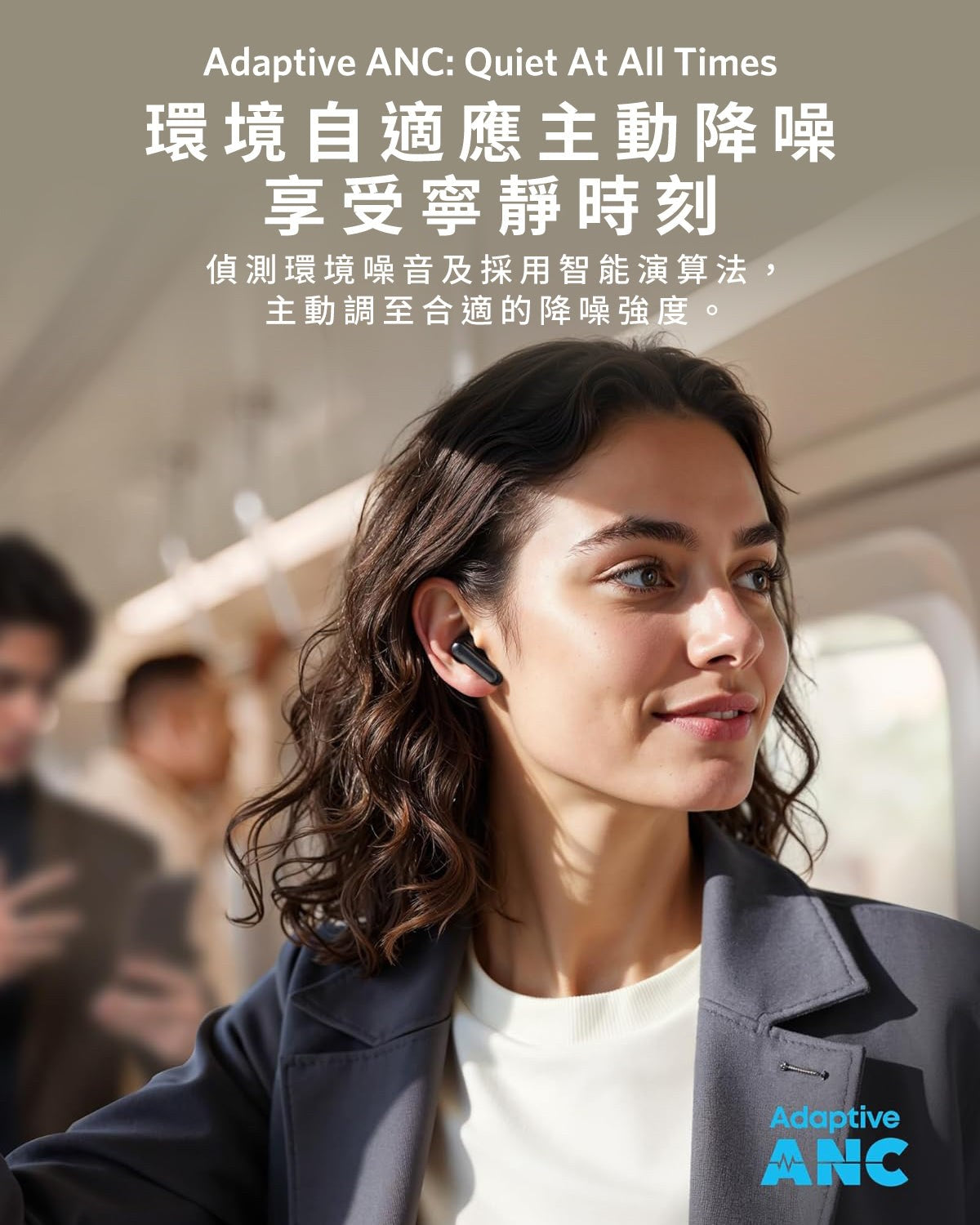 Soundcore P41i Wireless Earbuds with Portable Phone Charger 白色 (A3937H21)