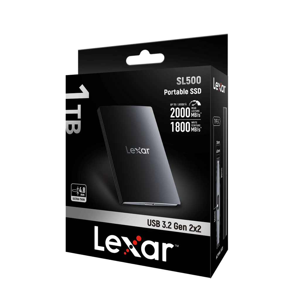 Lexar Portable SSD SL500 1TB (LSL500X001T-RNBNG)