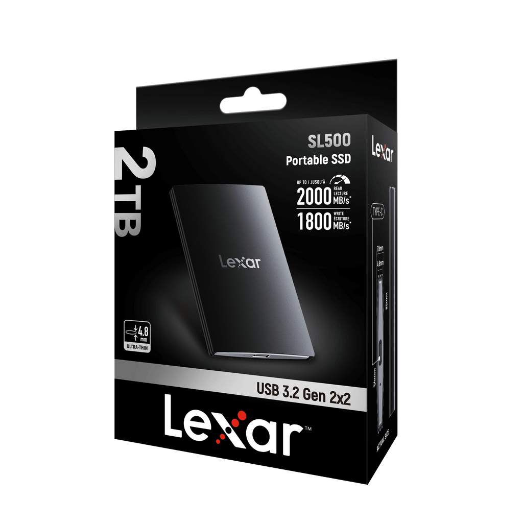 Lexar Portable SSD SL500 2TB (LSL500X002T-RNBNG)