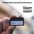 Lexar Portable SSD SL400 1TB 黑色 (LSL400X001T-RNBNG)