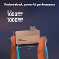 Lexar Portable SSD SL400 1TB 銀色 (LSL400X001T-RNSNG)