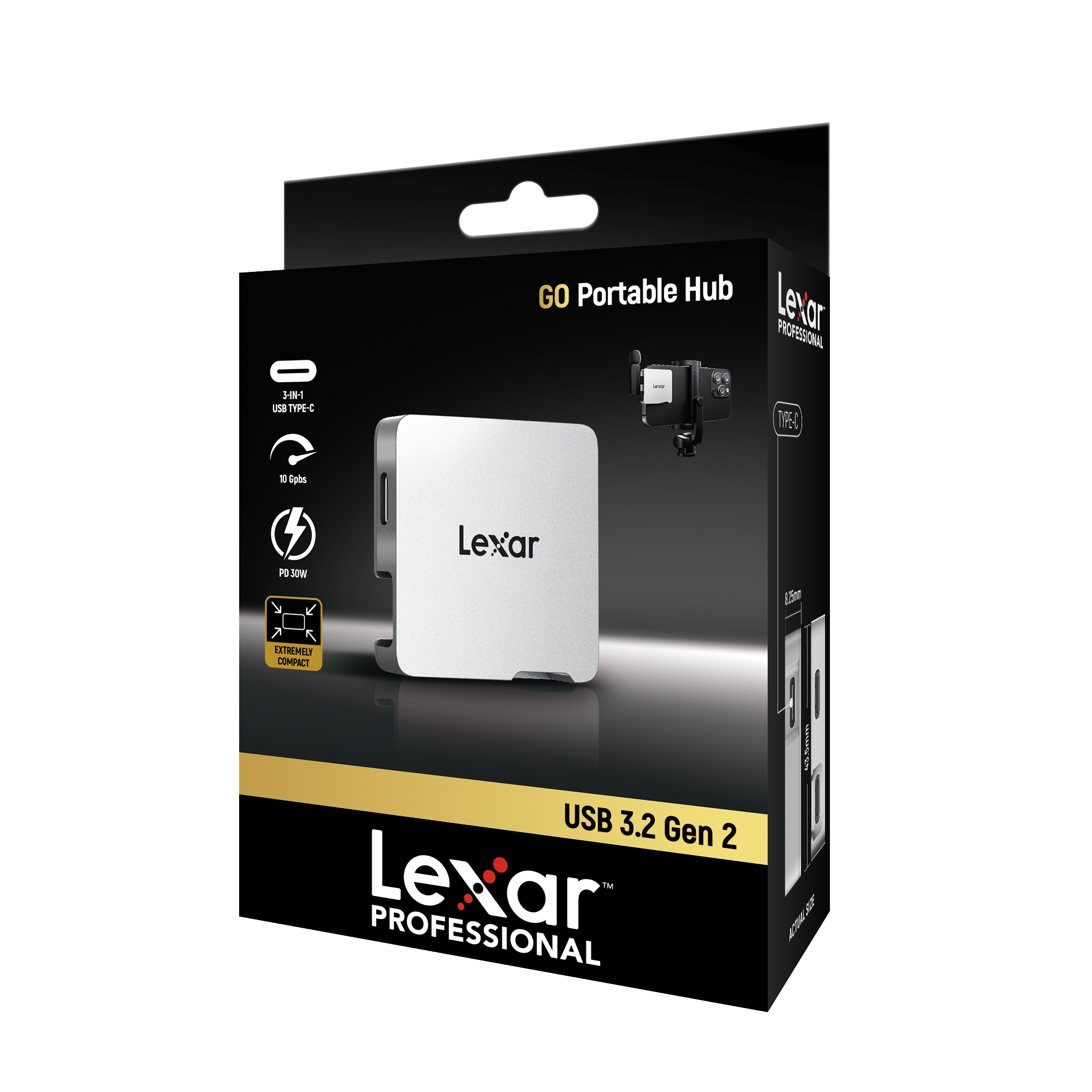 Lexar Portable Hub for SL400 銀色 (LPASL400-RNSNG)