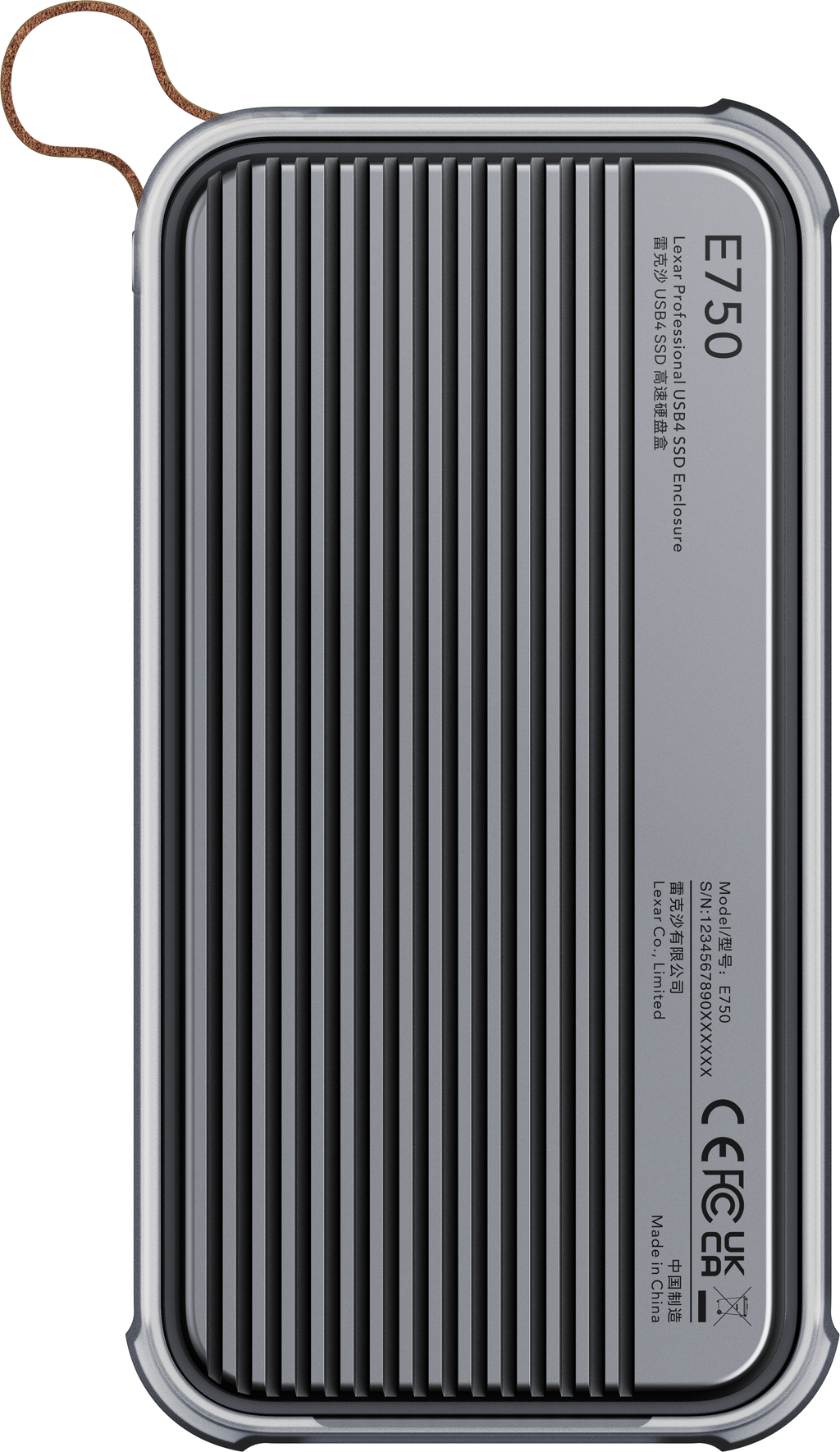 Lexar Professional USB 4 SSD 外置盒 E750 (LPAE750-RNBNG)
