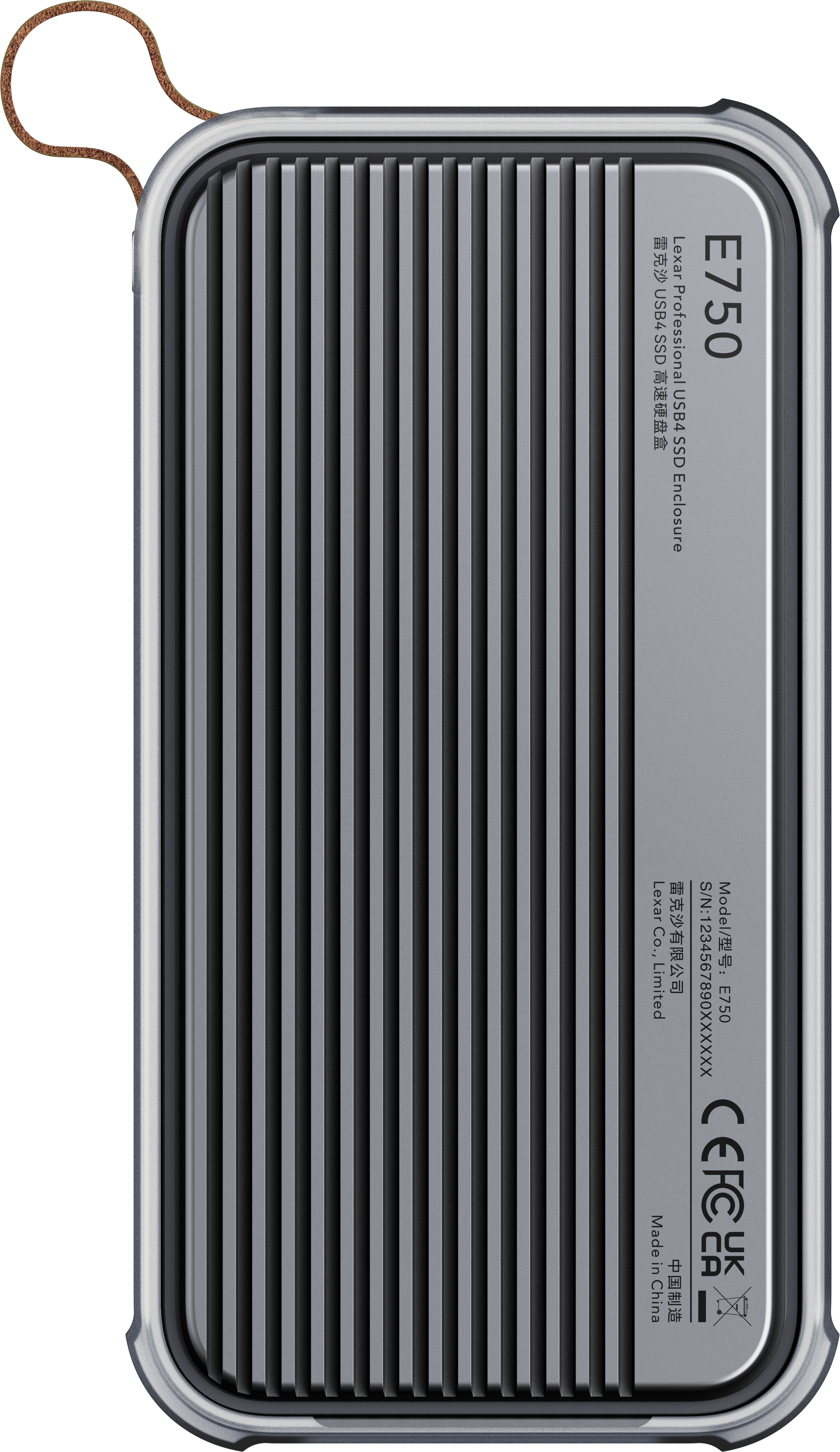 Lexar Professional USB 4 SSD 外置盒 E750 (LPAE750-RNBNG)