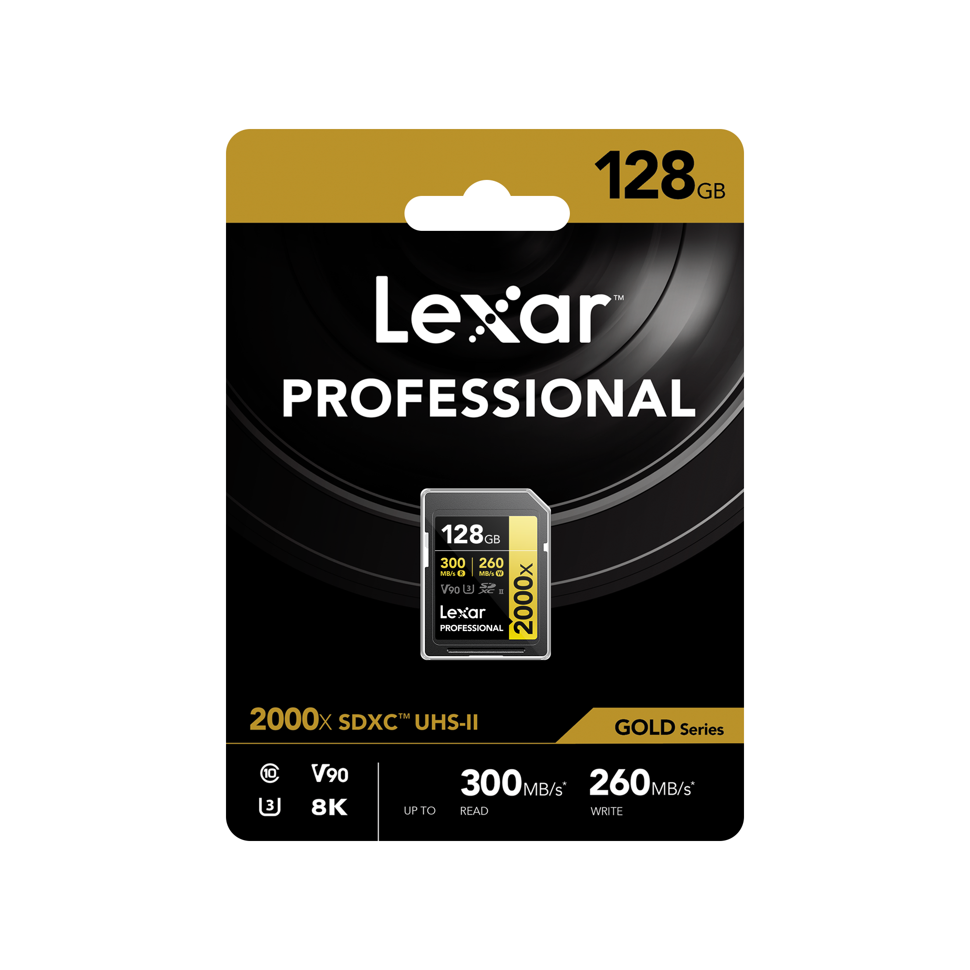 Lexar Professional 2000x SDXC 記憶卡 128GB (LSD2000128G-BNNNG)