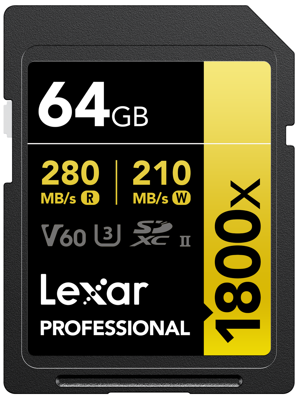 Lexar Professional 1800x SDXC 記憶卡 64GB (LSD1800064G-BNNNG)