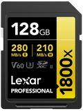 Lexar Professional 1800x SDXC 記憶卡 128GB (LSD1800128G-BNNNG)