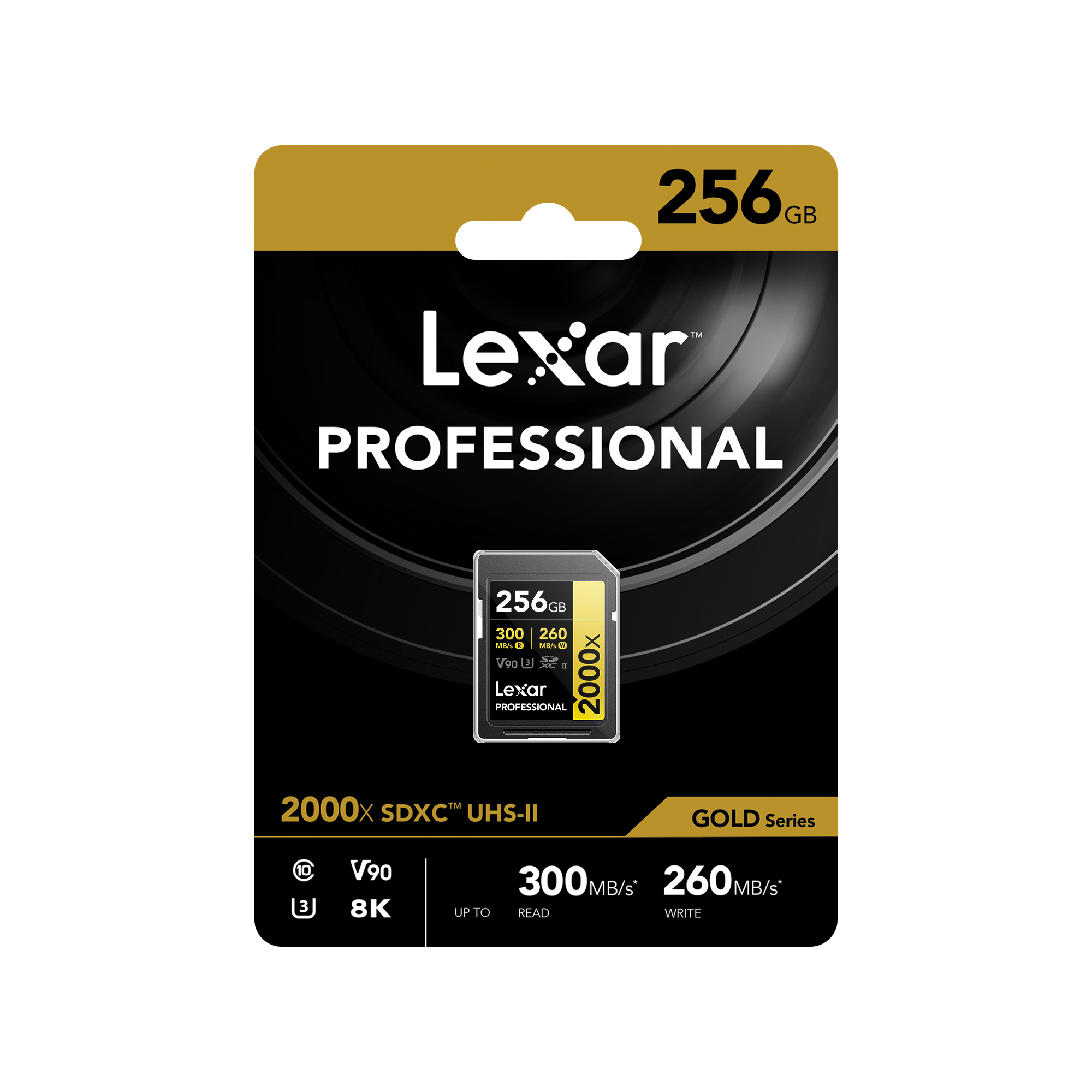 Lexar Professional 2000x SDXC 記憶卡 256GB (LSD2000256G-BNNNG)