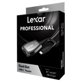 Lexar Professional USB-C 雙槽讀卡器 (LRW470U-RNHNG)