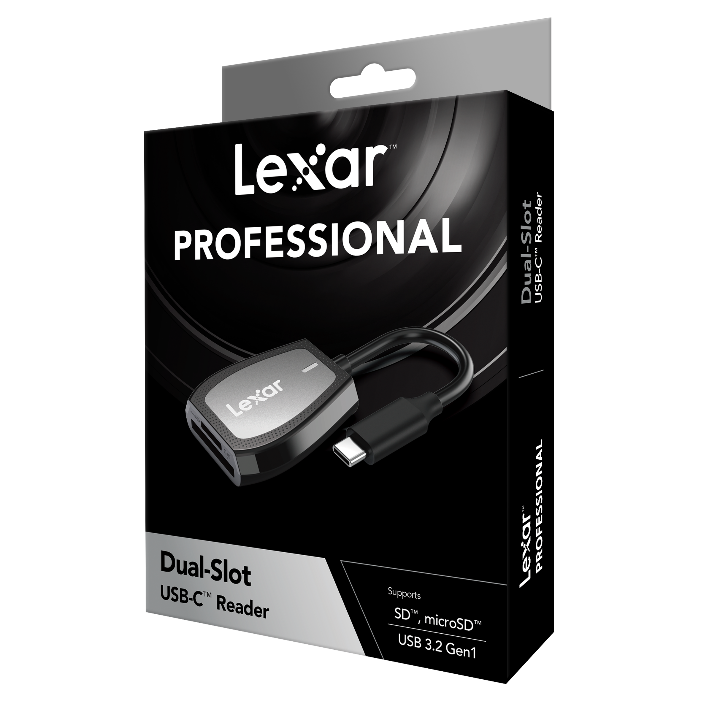 Lexar Professional USB-C 雙槽讀卡器 (LRW470U-RNHNG)