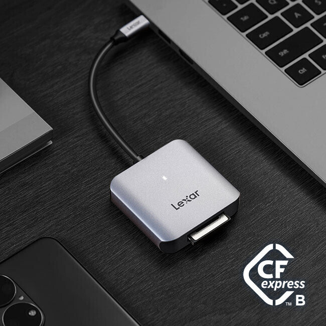 Lexar Professional Cfexpress Type B USB-C Card Reader (LRW510U-BNHNG)