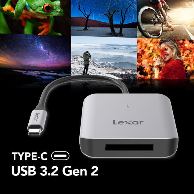 Lexar Professional Cfexpress Type B USB-C Card Reader (LRW510U-BNHNG)