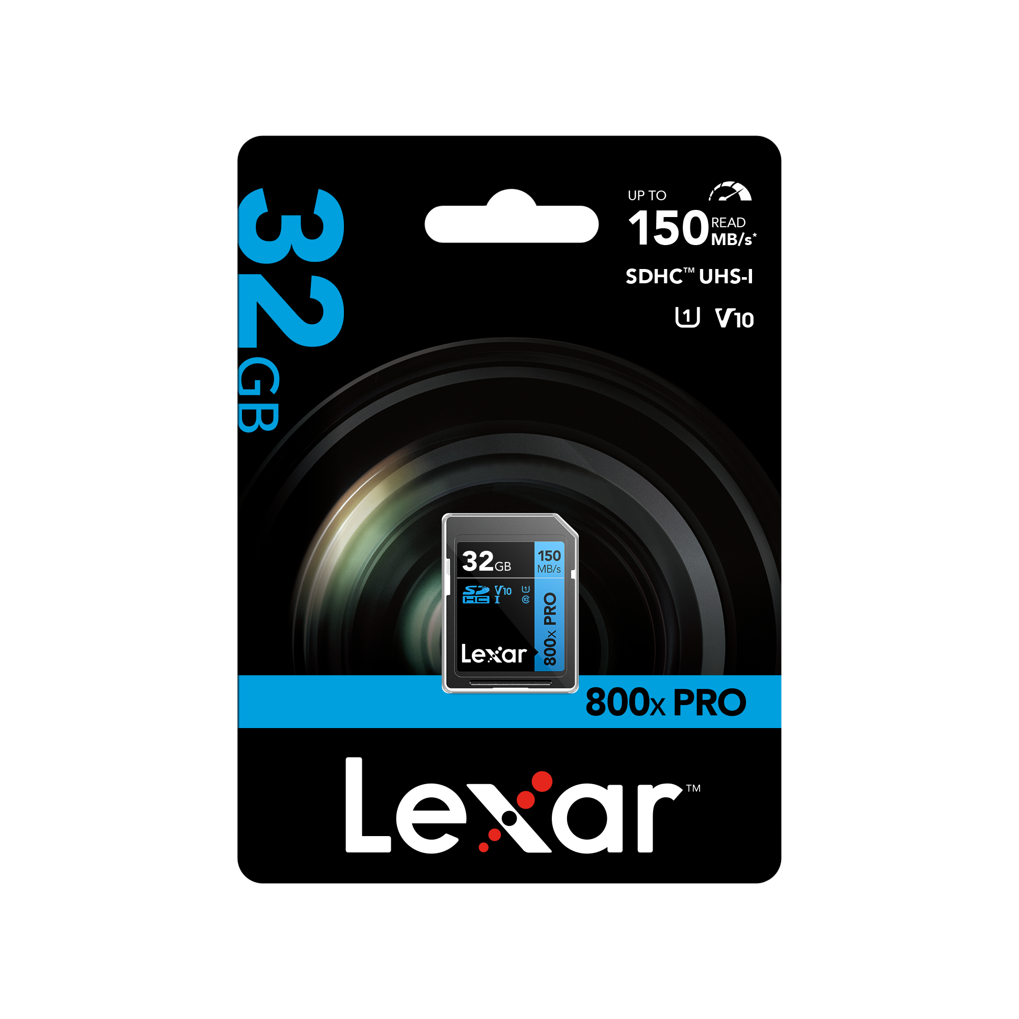 Lexar SDHC 800x Pro 記憶卡 32GB (LSD0800P032G-BNNNG)