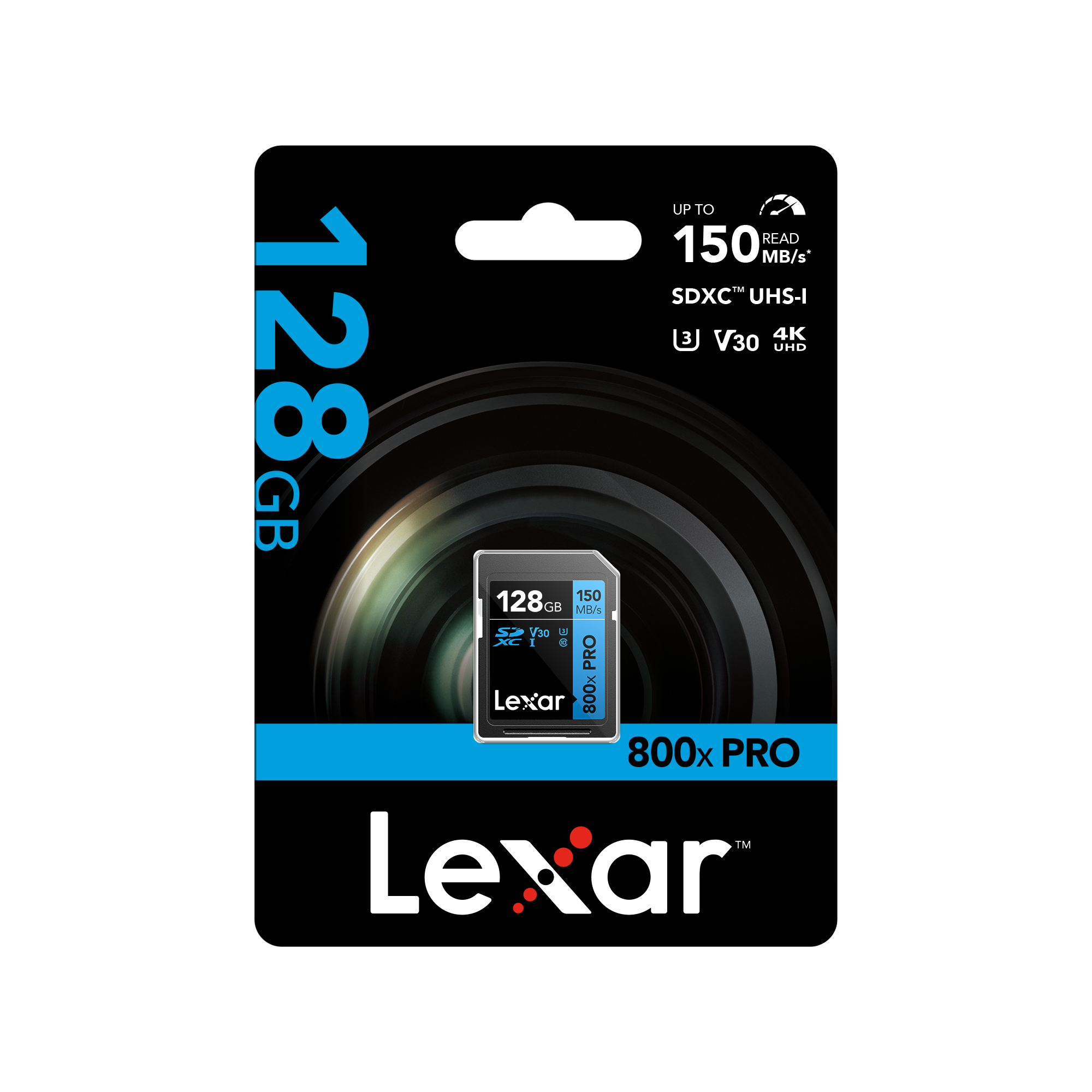 Lexar SDXC 800x Pro 記憶卡 128GB (LSD0800P128G-BNNNG)