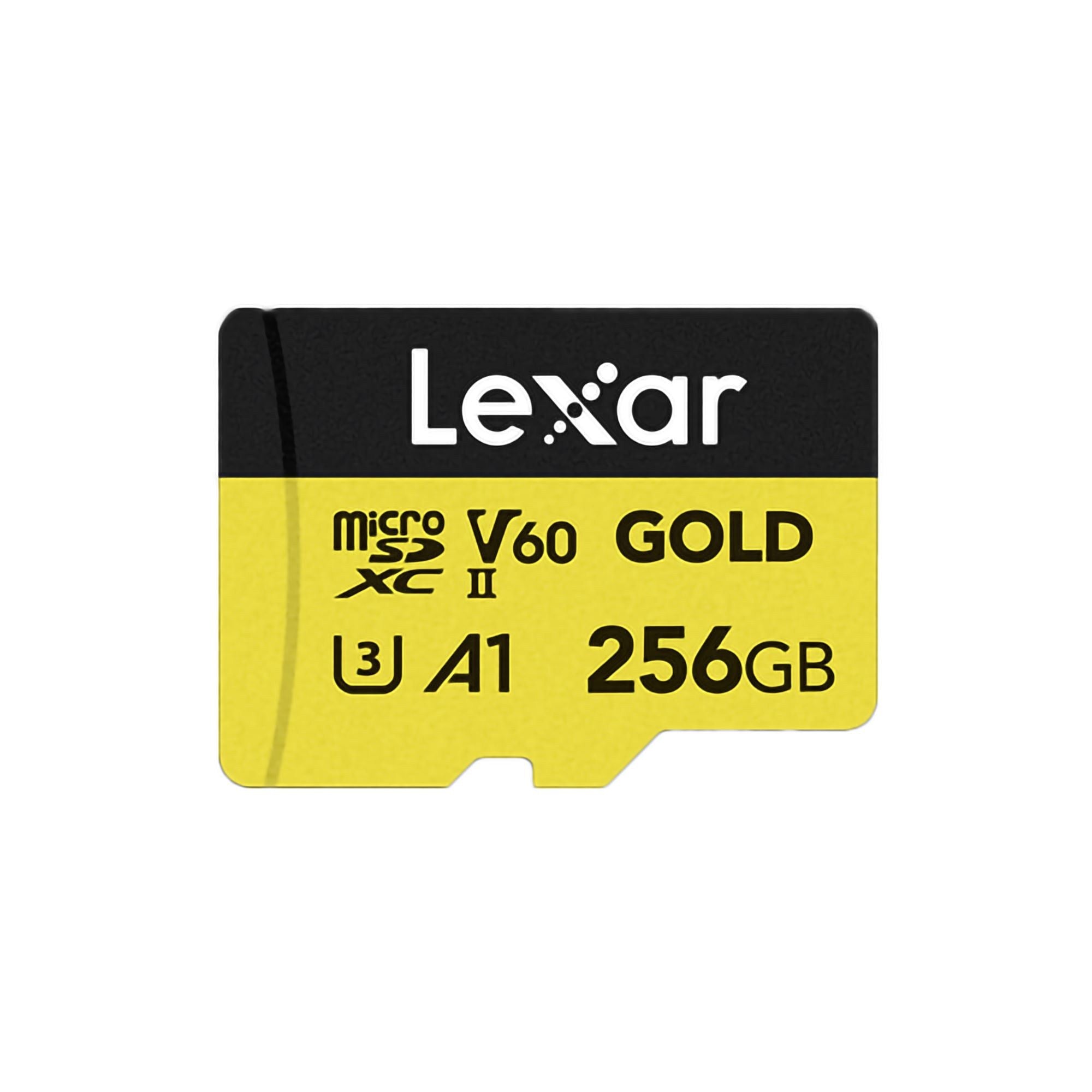 Lexar GOLD microSDXC 記憶卡 256GB (LMSGOLD256G-BNNNG)