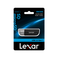 Lexar 雙槽 USB 3.2 Gen 1 讀卡器 支援 SD/microSD Uhs-i (LRW300U-BNBNG)