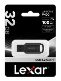 Lexar Jumpdrive V400 32GB USB 3.0 隨身碟 黑色 (LJDV400032G-BNBNG)