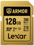 Lexar Professional Armor Gold SD 記憶卡 128GB (LSDAMGL128G-RNNNG)
