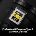 Lexar Professional CFexpress Type B Memory Card 128GB LCXEXPR128G-RNENG