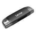 Lexar SD / MICROSD 雙槽 USB-A/C 讀卡器 USB 3.1 (LRW310X-BNBNG)