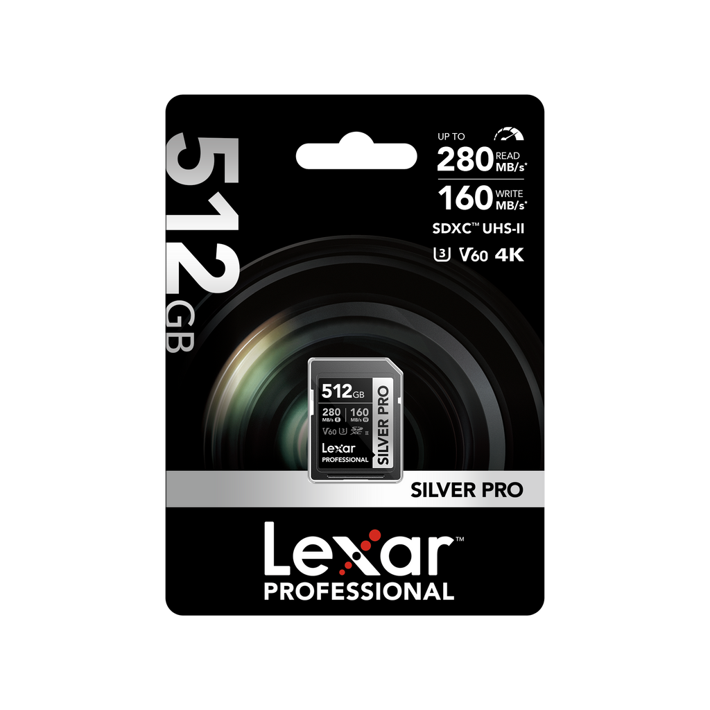 Lexar Professional SILVER Pro SDXC 記憶卡 512GB (LSDSIPR512G-BNNNG)