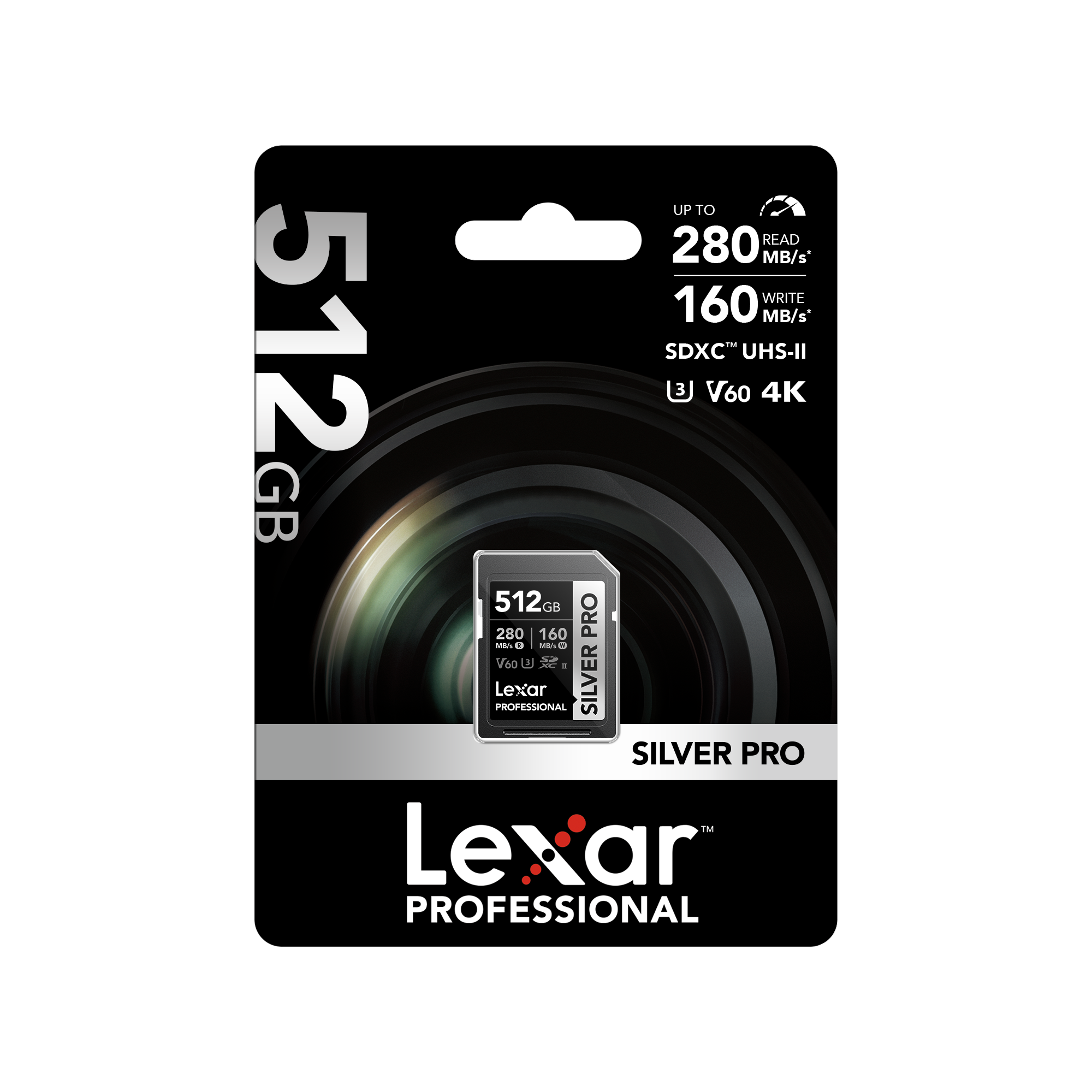 Lexar Professional SILVER Pro SDXC 記憶卡 512GB (LSDSIPR512G-BNNNG)