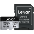 Lexar Professional SILVER Plus microsdxc 記憶卡 1TB (LMSSIPL001T-BNANG)