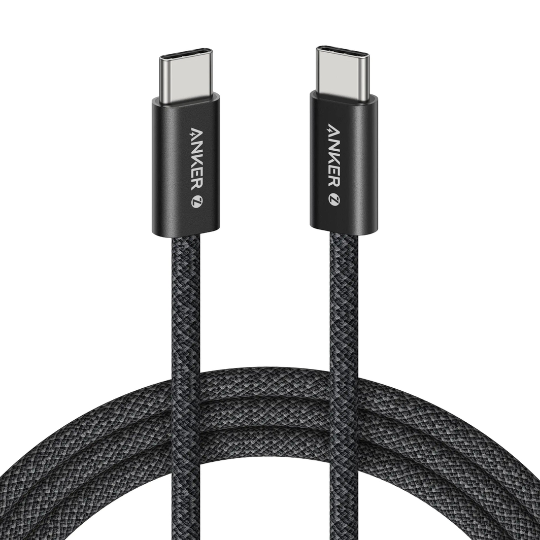 Anker Zolo USB-C to USB-C Cable 黑色 (A8060H12)