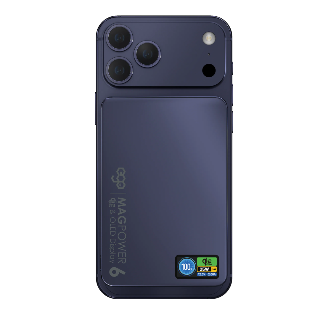 EGO Magpower 6 Qi2.2 10000mAh 行動電源 藍色 (M17AIR-BLUE)
