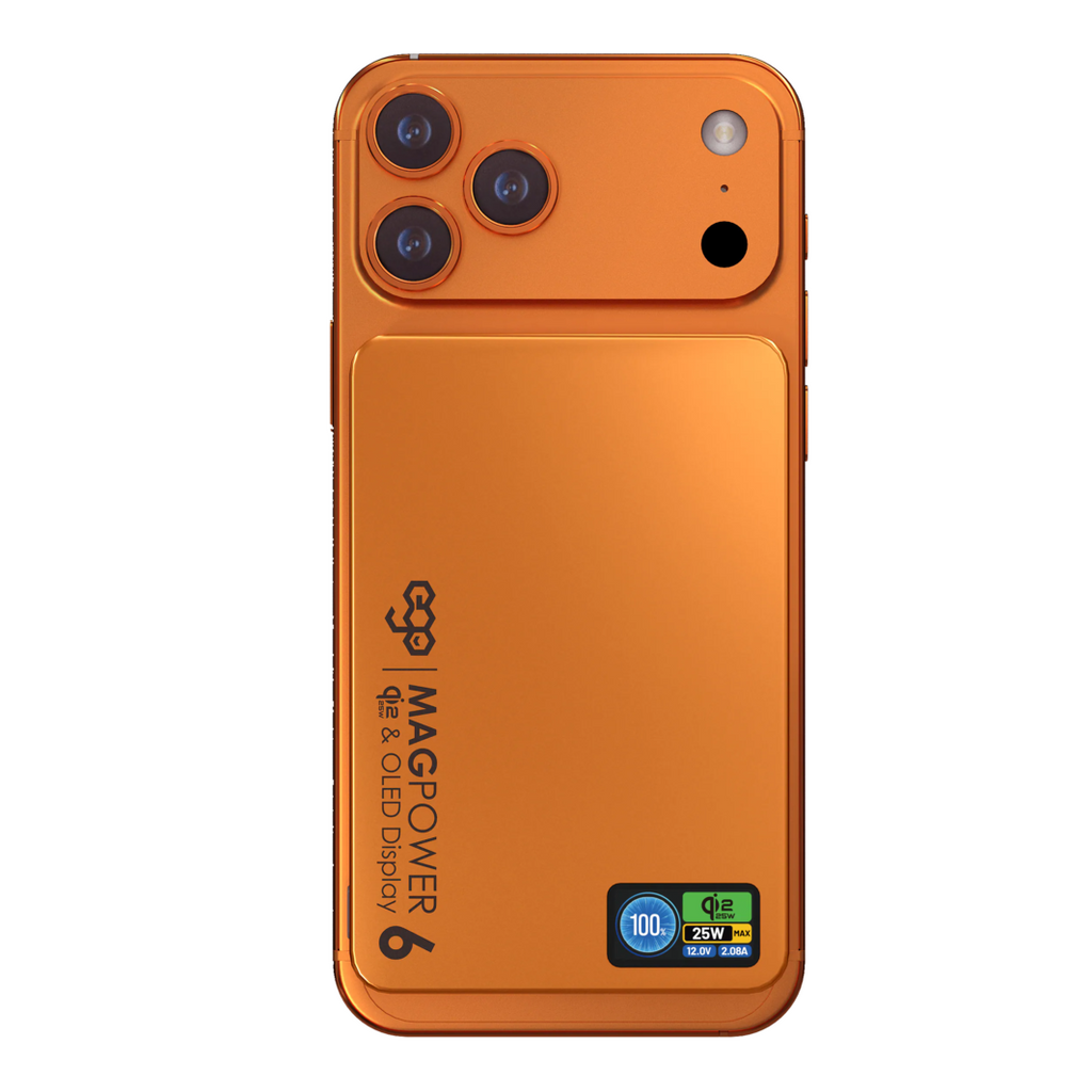 EGO Magpower 6 Qi2.2 10000mAh 行動電源 Orange (M17AIR-ORANGE)