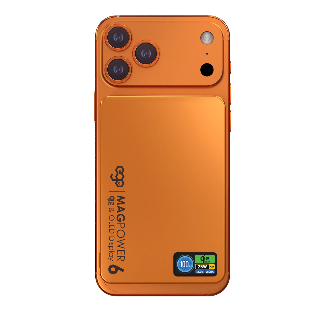 EGO Magpower 6 Qi2.2 10000mAh 行動電源 Orange (M17AIR-ORANGE)