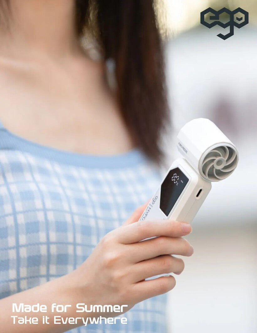 EGO Hyforce 60度 Mini Handheld Fan 黑色 (F03-BLACK)